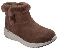 Skechers Women's On-The-Go Stellar Cozy Step Boots, Chocolate Suede, 4.5 UK