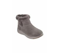Skechers Women's On-The-Go Stellar Cozy Step Ankle Boot, Dark Taupe Suede, 8 UK