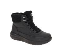 Skechers Women's On-The-Go Stellar Meadow, Black, 3 UK | Casual Work, Waterproof, Air-Cooled Goga Mat, Ultra Go, Vegan