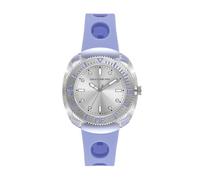 Skechers Women's Palmera Three-Hand Purple Silicone Watch, Purple