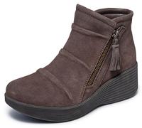 Skechers Women's Parallel Lite Ankle Boots, chocolate, 2.5 UK
