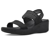 Skechers Women's Parallel Lite - Garden Room, Black/Black, 7.5