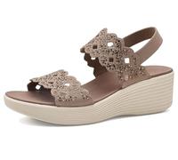 Skechers womens Parallel Lite - Sassy Dayz 2.0, Mocha, 6.5