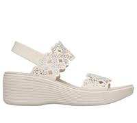 Skechers Women's Parallel Lite - Sassy Dayz 2.0 Wedge in Off White, Size 5 | Textile, Vegan