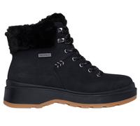 Skechers Women's Park City Boots in Black, Size 4.5 | Synthetic/Textile/Metal