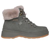 Skechers Women's Park City Boots in Olive, Size 2 | Synthetic/Textile/Metal