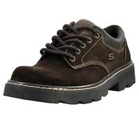Skechers Women's Parties-Mate Oxford, Chocolate Suede Leather, 5 UK