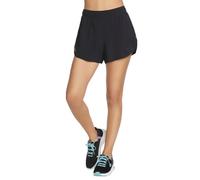 Skechers Women's Performance 3 Inch Short, Black/White, 3XL