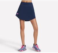 Skechers Women's Performance Court Skort in Navy Blue, Size XL | Polyester/Spandex
