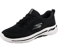 Skechers Women's Performance Go Walk Arch Fit-Motion Breeze Sneaker, Black, 5 UK