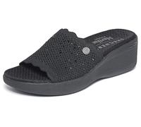 Skechers Women's Pier-Lite Light Essence Trainers, Black, 8 UK