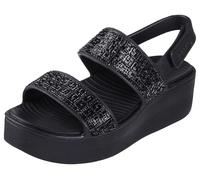 Women's Skechers ARCH FIT UPBEAT - SUNRISE Womens Sandals Black - Size: 3