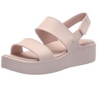 Skechers Women's Platform Sandal Wedge, Light Pink, 10