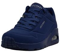 Skechers Women's Plush-Peace and Love Flat, NVY-Navy, 8 UK