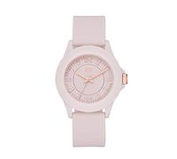 Skechers Women's Polycarbonate Quartz Watch with Silicone Strap, Pink, 20 (Model: SR6200)