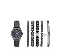 Skechers Women's Quartz Watch with Polyurethane Strap, Black, 11 (Model: SR9063)
