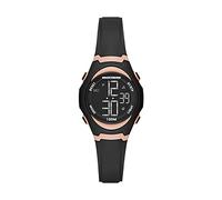 Skechers Women's Quartz Watch with Polyurethane Strap, Black, 17 (Model: SR2106)
