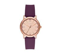Skechers Women's Quartz Watch with Silicone Strap, Red, 12 (Model: SR6226)