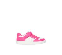 Skechers Women's Quick Street Gore & Strap Sneaker Neon/White | Size: 3 Skechers Multicolor 3