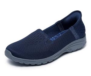 Skechers Women's Reggae Fest 2.0 Guiding LightSneaker | Modern Comfort Casual, Slip-ins, Relaxed Fit, Air-Cooled Memory Foam, Machine Washable, Vegan