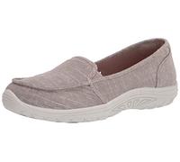 Skechers Women's Reggae Fest-Manzanita Loafer Flat, Taupe, 8 UK