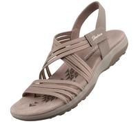 Skechers Women's Reggae Slim Sunnyside 2.0 Sandals, taupe, 39 EU
