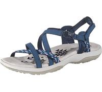 Skechers Reggae Vacay NVY Navy Womens Walking Sandals 40955 in a Plain in Size 3