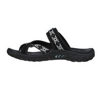 Skechers womens Reggae - Trailway Flip Flop Black 6 US