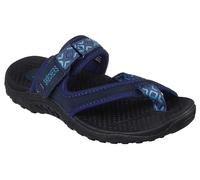 Skechers Women's Reggae Trailway Flip Flop, Navy/Blue, 6 UK (9 US)