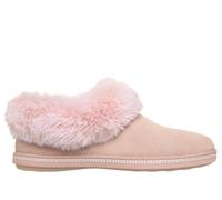 Skechers Women's Relaxed Fit: Cosy Campfire - Winter Nights Slipper in Blush Pink, Size 6 | Textile