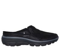 Skechers Women's Relaxed Fit: Easy Going - Latte 2 Mule in Black, Size 6 | Textile, Vegan