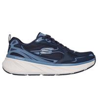 Skechers Women's Relaxed Fit: Edgeride - Misty Skies Sneaker in Navy Blue, Size 5 | Leather/Synthetic/Textile