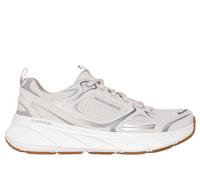 Skechers Women's Relaxed Fit: Edgeride - Silver Eclipse Sneaker in Natural, Size 8 | Synthetic/Textile