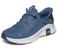 Skechers Women's Relaxed Fit Flex Trainer, Navy, 3.5 UK