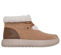 Skechers Women's Relaxed Fit: GO WALK Horizon Boot - Lana Boots in Chestnut, Size 5 | Leather/Textile/Synthetic, Arch Fit