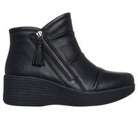 Skechers Women's Relaxed Fit: Parallel Lite Bootie in Black, Size 4.5 | Leather, Vegan