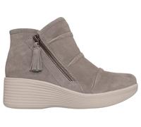 Skechers Women's Relaxed Fit: Parallel Lite Bootie in Dark Taupe, Size 5 | Leather, Vegan