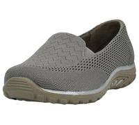 Skechers Women's Relaxed Fit Reggae Fest Willows Slip On,Dark Taupe,US 11 M