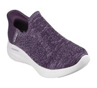 Skechers Womens Relaxed Fit Sport 150354-Dkpr Dark Purple Slip on Shoe