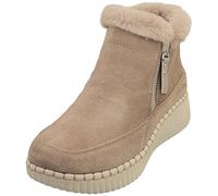 Skechers Wilshire Women's BLVD-Fresh Zip Ankle Boots, Tpe Wilshire Blvd Taupe, 4 UK