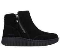 Skechers Women's Relaxed Fit: Wilshire Blvd - Weekend Crush Bootie in Black, Size 6.5 | Leather