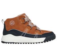Skechers Women's Relaxed Fit: Yana - Collins Landing Boots in White/Black, Size 6 | Leather/Synthetic/Textile