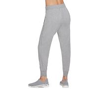 Skechers Womens Restful Jogger Pants, Heathered Grey, S EU