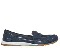 Skechers Women's Retro Lite - Upgrade Shoes in Navy Blue, Size 5 | Synthetic/Textile, Vegan, Machine Washable