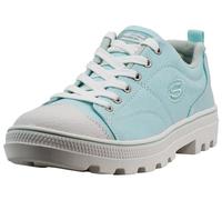 Skechers Women's Roadies-True Roots Sneaker, Aqua, 10