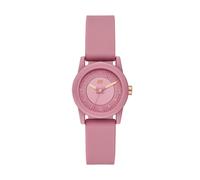 Skechers Women's Polycarbonate Quartz Watch with Silicone Strap, Pink, 16 (Model: SR6201)