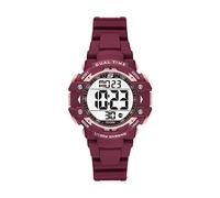 Skechers Women's ROSSMOOR Polycarbonate Automatic Watch with Polyurethane Strap, Red, 16 (Model: SR2110)
