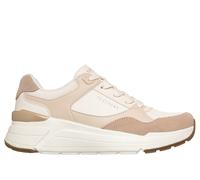 Skechers Women's Rovina Lite - Cool Two The Core Sneaker in Natural, Size 3.5 | Synthetic/Leather/Textile