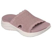 Skechers Women's Scalloped Shimmer Knit Slide Sandals with Yoga Foam