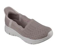 Skechers Women's Seager Believe It Slip-On Sneakers, Taupe Knit, 3 UK